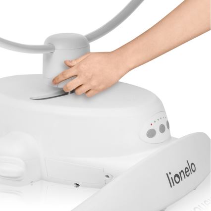 Lionelo - Babywippe mit Melodie IRIS 4xAA Sandbeige