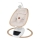 Lionelo - Babywippe mit Melodie OLIVIA Beige Natur + Fernbedienung