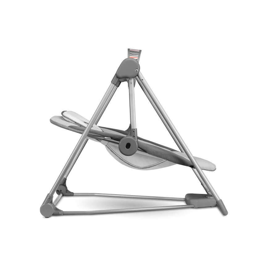 Lionelo - Babywippe OTTO 4xLR14 Gemütliches Grau