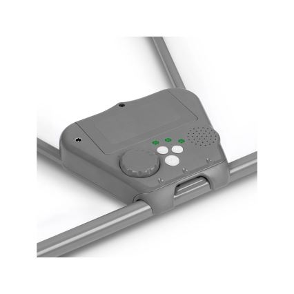 Lionelo - Babywippe OTTO 4xLR14 Gemütliches Grau