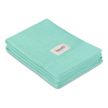 Lionelo - BAMBOO BLANKET Bambusdecke 75x100 cm Grün Minze