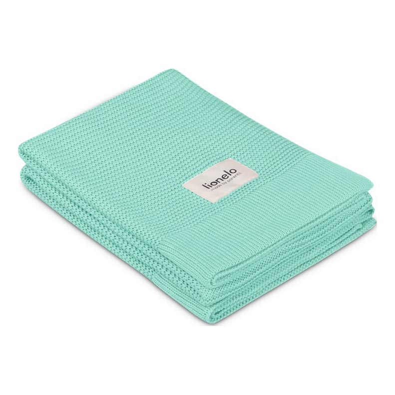 Lionelo - BAMBOO BLANKET Bambusdecke 75x100 cm Grün Minze
