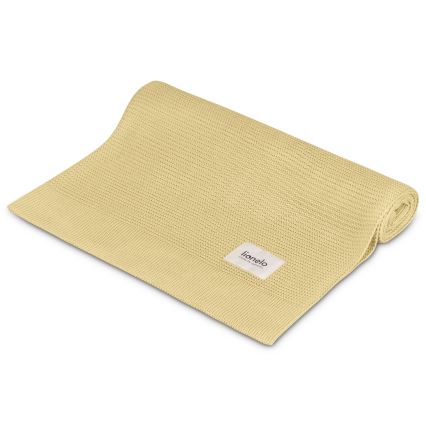 Lionelo - Bambusdecke BAMBOO BLANKET 75x100 cm Gelb Zitrone