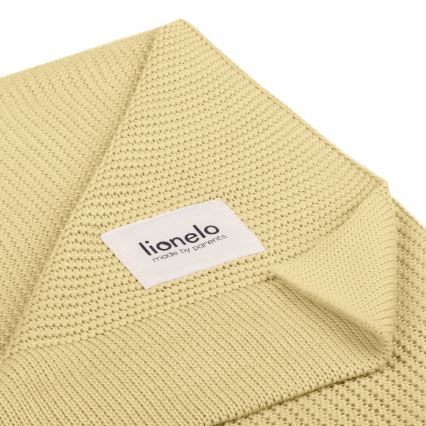 Lionelo - Bambusdecke BAMBOO BLANKET 75x100 cm Gelb Zitrone