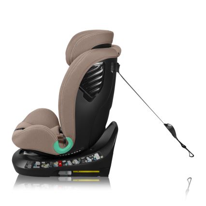 Lionelo - Autokindersitz mit drehbarer Basis BASTIAAN ONE i-Size 40-150 cm Sandbeige