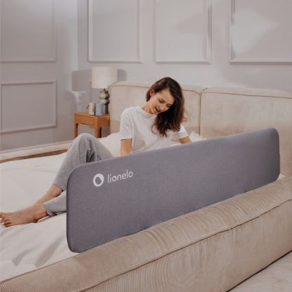 Lionelo -  Bett-Sicherheitsbarriere LORA XL dunkelgrau