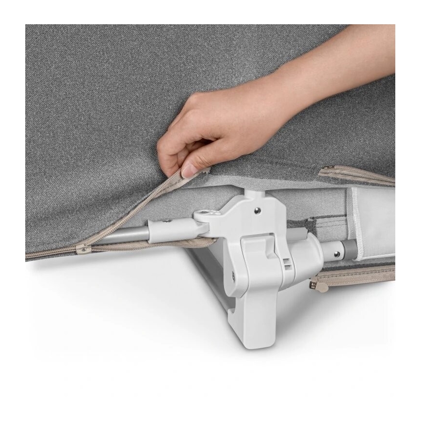 Lionelo -  Bett-Sicherheitsbarriere LORA XL dunkelgrau