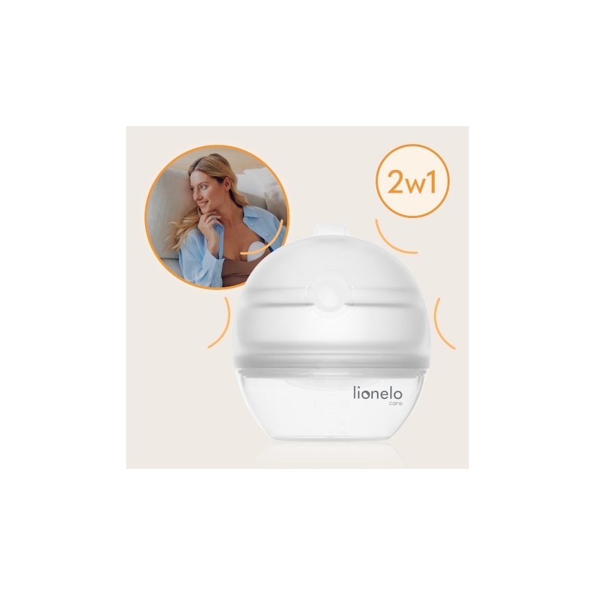 Lionelo - Brustpumpe 2-in-1 MILKY 60 ml