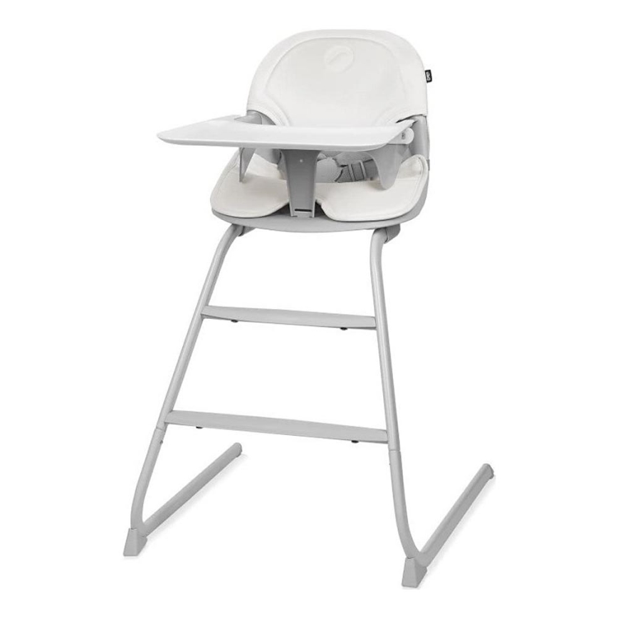 Lionelo - DALIA 2-in-1 Kinderhochstuhl, weiß/grau