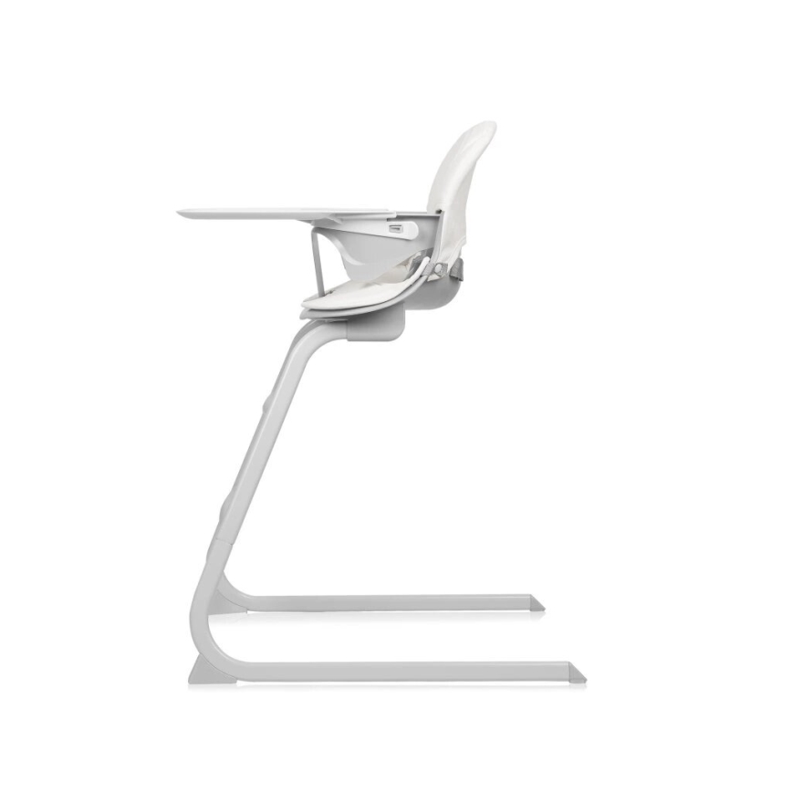 Lionelo - DALIA 2-in-1 Kinderhochstuhl, weiß/grau