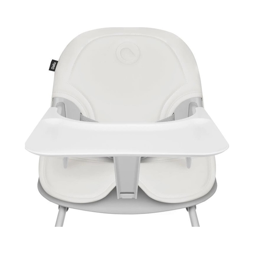 Lionelo - DALIA 2-in-1 Kinderhochstuhl, weiß/grau