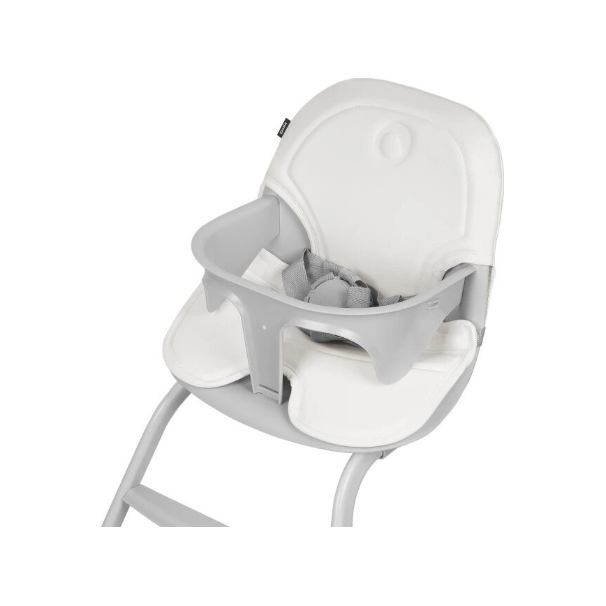 Lionelo - DALIA 2-in-1 Kinderhochstuhl, weiß/grau