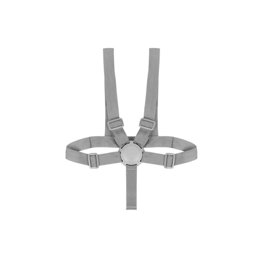 Lionelo - DALIA 2-in-1 Kinderhochstuhl, weiß/grau