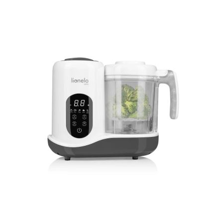 Lionelo - Dampfgarer 5in1 BABYMENU 110W/230V weiß/grau