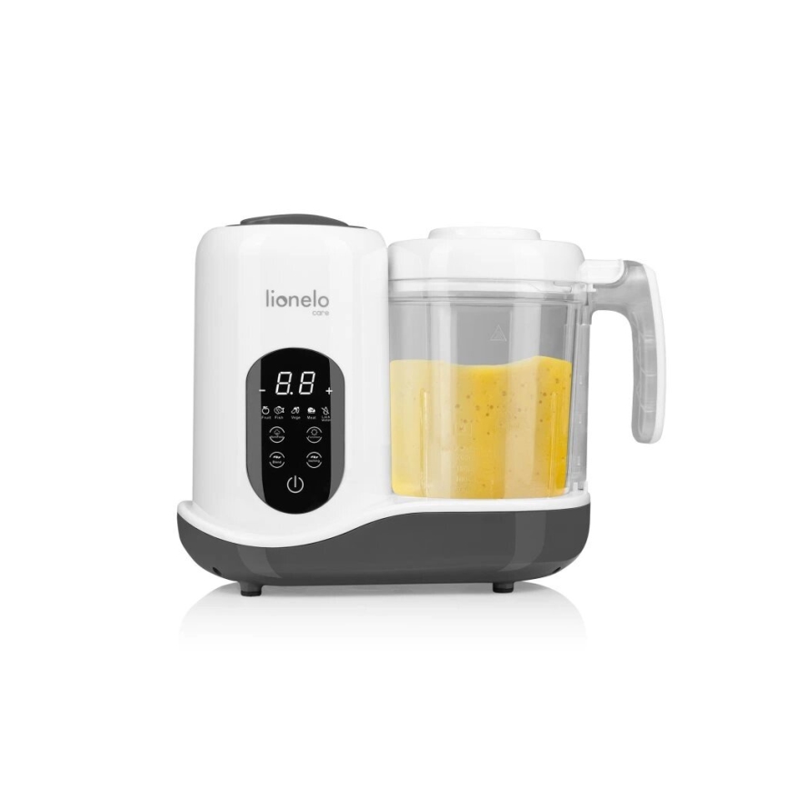 Lionelo - Dampfgarer 5in1 BABYMENU 110W/230V weiß/grau