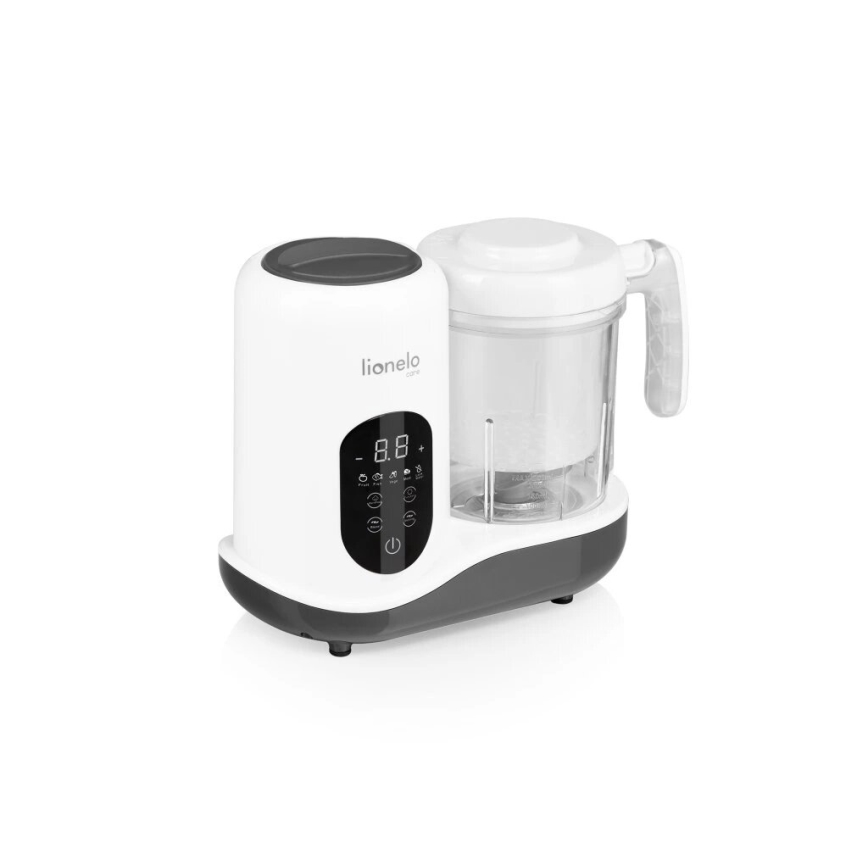 Lionelo - Dampfgarer 5in1 BABYMENU 110W/230V weiß/grau