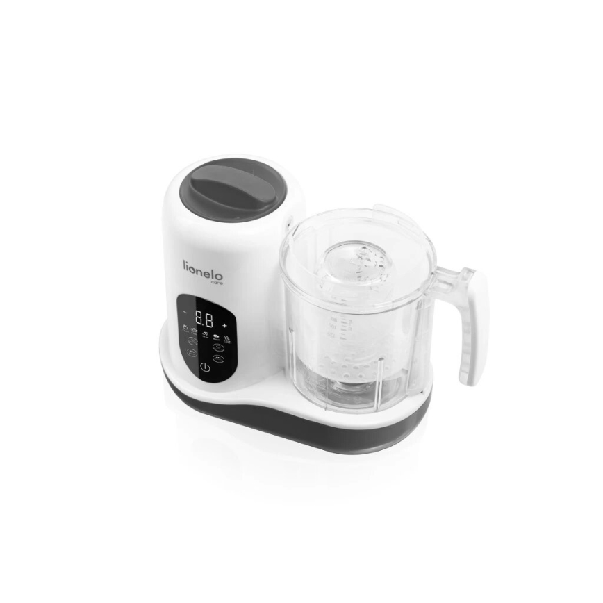 Lionelo - Dampfgarer 5in1 BABYMENU 110W/230V weiß/grau
