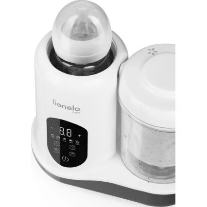 Lionelo - Dampfgarer 5in1 BABYMENU 110W/230V weiß/grau