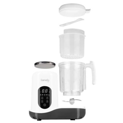 Lionelo - Dampfgarer 5in1 BABYMENU 110W/230V weiß/grau