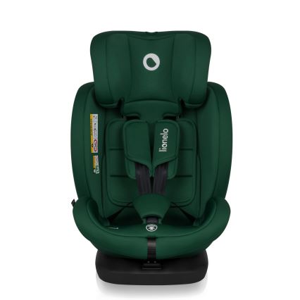 Lionelo - Drehbare Kindersitz mit Basis BASTIAAN i-Size 40-150 cm Green Forest