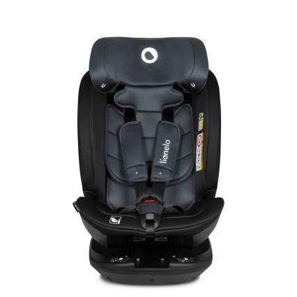 Lionelo - Drehbarer Autokindersitz mit Basis BASTIAAN i-Size 40-150 cm Grey Stone