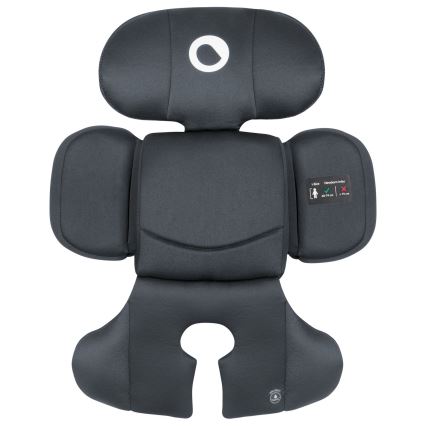 Lionelo - Drehbarer Autokindersitz mit Basis BASTIAAN i-Size 40-150 cm Grey Stone