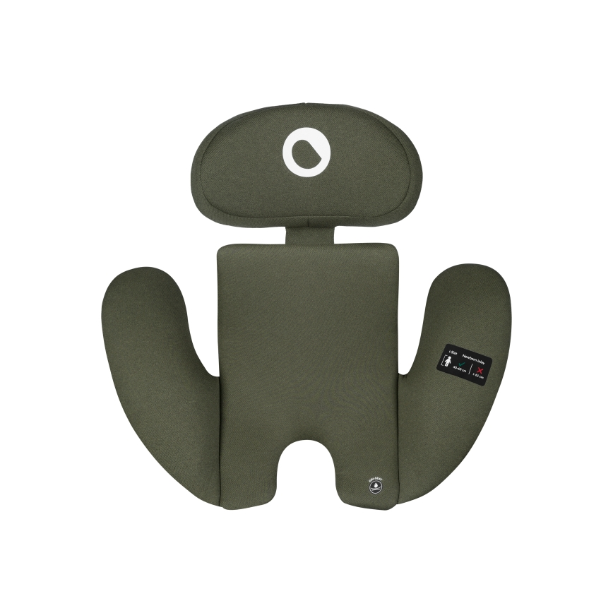 Lionelo - Drehbarer Autokindersitz mit Basis BASTIAAN ONE i-Size 40-150 cm Olivgrün