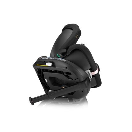 Lionelo - Drehbarer Autokindersitz mit Basis NAVY i-Size 40-150 cm schwarz/rosa