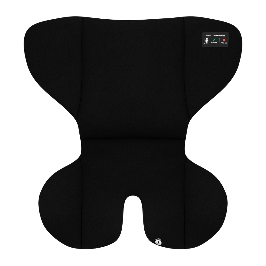 Lionelo - Drehbarer Autositz mit Basis LAVENDER i-Size 76-150 cm Black Carbon