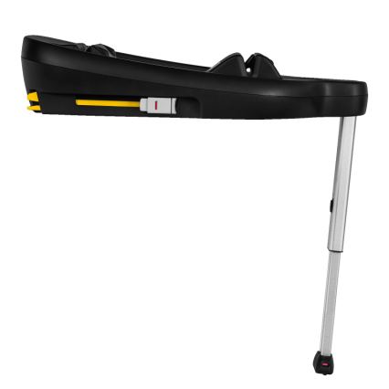 Lionelo - Drehbarer Kindersitz mit Basis ASTRID SET i-Size 40-87 cm Schwarz/Grau