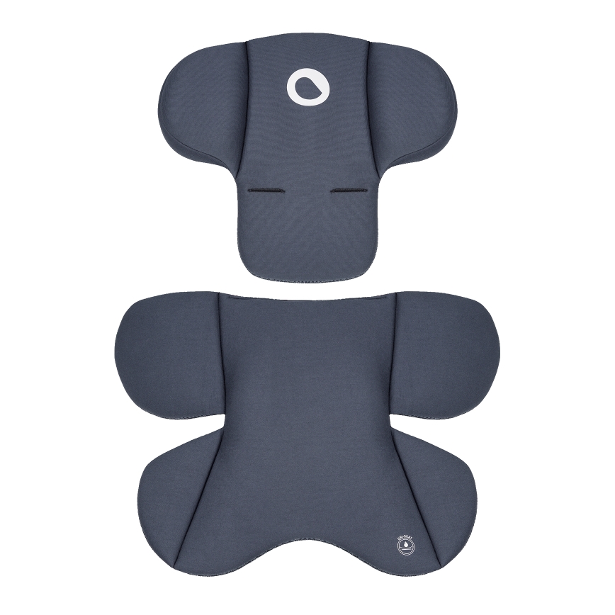 Lionelo - Drehbarer Kindersitz mit Basis ASTRID SET i-Size 40-87 cm Schwarz/Grau