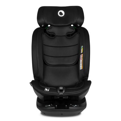 Lionelo - Drehbarer Kindersitz mit Basis BASTIAAN i-Size 40-150 cm Schwarz Carbon
