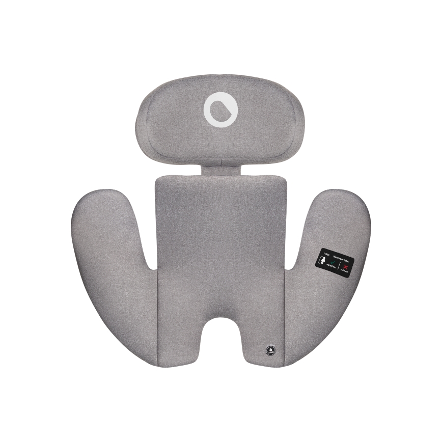 Lionelo - Drehbarer Autokindersitz mit Basis BASTIAAN ONE i-Size 40-150 cm Grey Stone