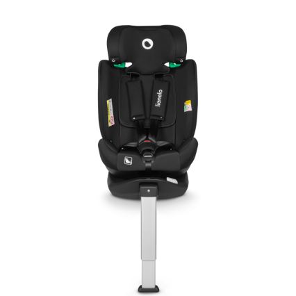 Lionelo - Drehbarer Kindersitz mit Basis BRAAM i-Size 40-150 cm Carbon-Schwarz