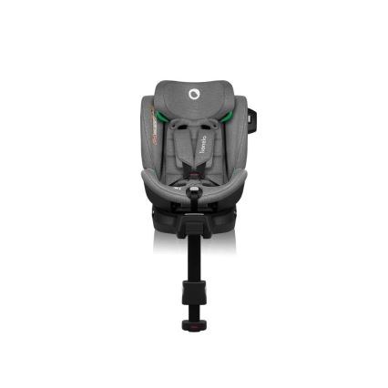 Lionelo - Drehbarer Kindersitz mit Basis HARMONY i-Size 40-150 cm, grau