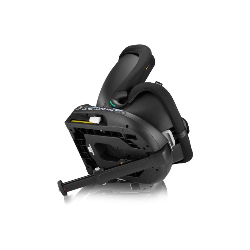 Lionelo - Drehbarer Kindersitz mit Basis NAVY, i-Size 40–150 cm, schwarz