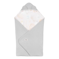 Lionelo - Einwickeltuch für Autositze TRAVEL SWADDLE 90x90 cm Grau Ballon
