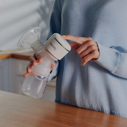 Lionelo - Elektrische wiederaufladbare Brustmilchpumpe FIDI PLUS 5V 1200 mAh 180 ml