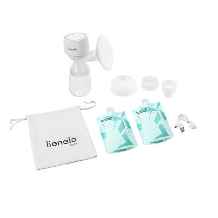 Lionelo - Elektrische wiederaufladbare Brustpumpe FIDI ONE 5V 1000 mAh 180 ml