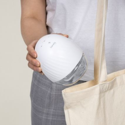 Lionelo - Elektrische wiederaufladbare Muttermilchpumpe FIDI FREE 5V 1300 mAh 180 ml