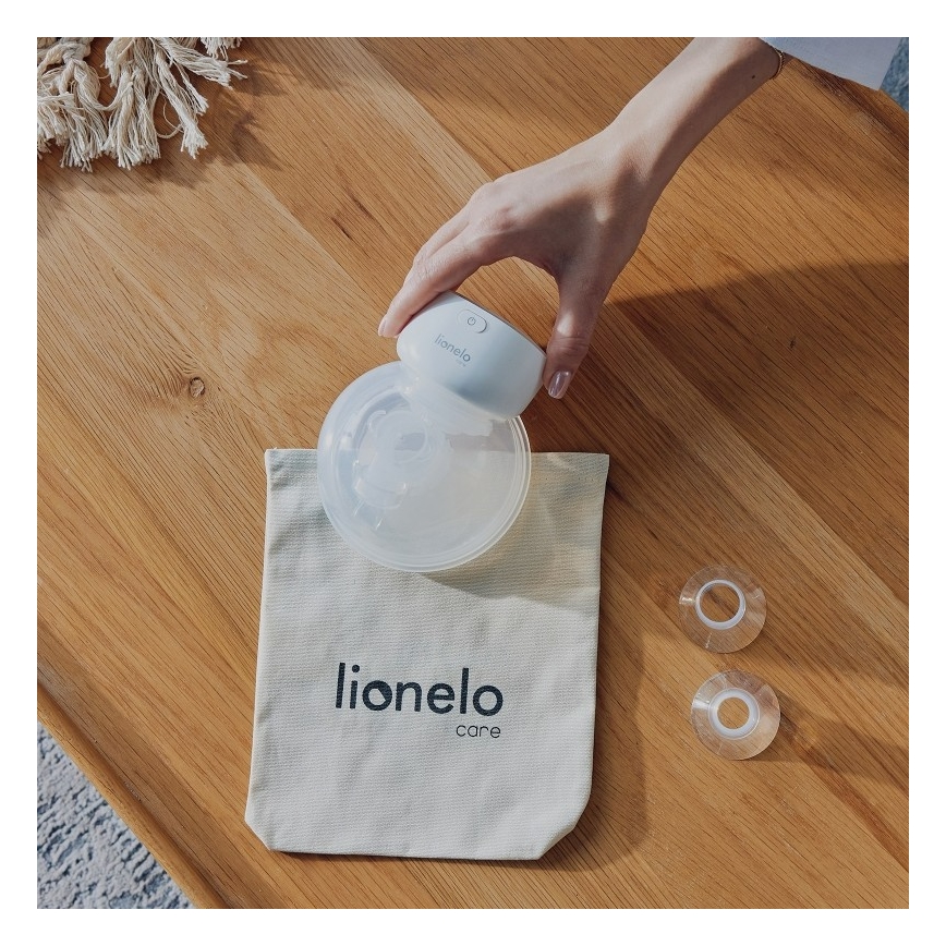 Lionelo - Elektrische, wiederaufladbare Muttermilchpumpe FIDI FREE SIMPLE 5V 1000 mAh 180 ml