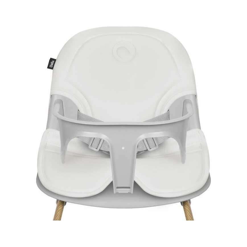 Lionelo - Esstischstuhl für Kinder 2-in-1 DALIA weiß/braun
