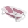 Lionelo - Faltbare Baby-Badewanne mit Thermometer BABY BUBBLE 2x LR44 Magnolienrosa