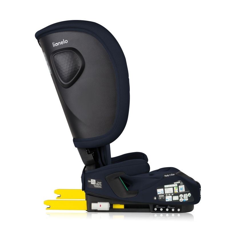 Lionelo - Faltbarer Kindersitz NELLY i-Size 76-150 cm Navyblau