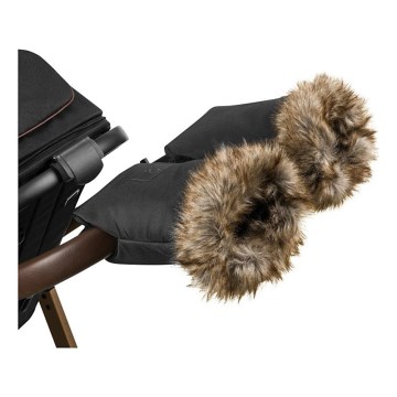 Lionelo - Handmuff für Kinderwagen HANDMUFF Schwarz