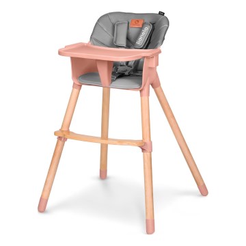 Lionelo - Hochstuhl 2in1 KOEN Pink Rose