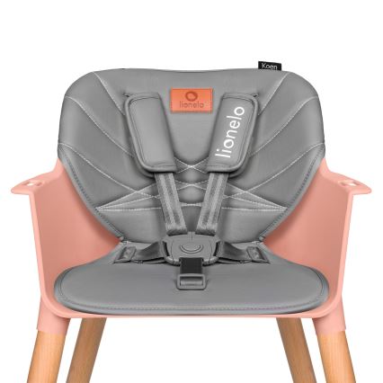 Lionelo - Hochstuhl 2in1 KOEN Pink Rose