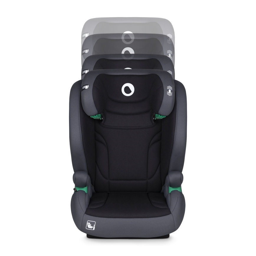 Lionelo - IGO i-Size Kindersitz 100-150 cm Grau Graphit