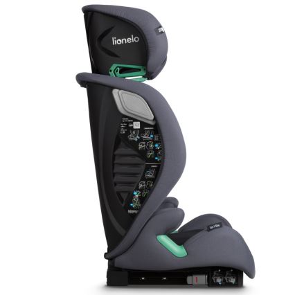 Lionelo - IGO i-Size Kindersitz 100-150 cm Grau Graphit