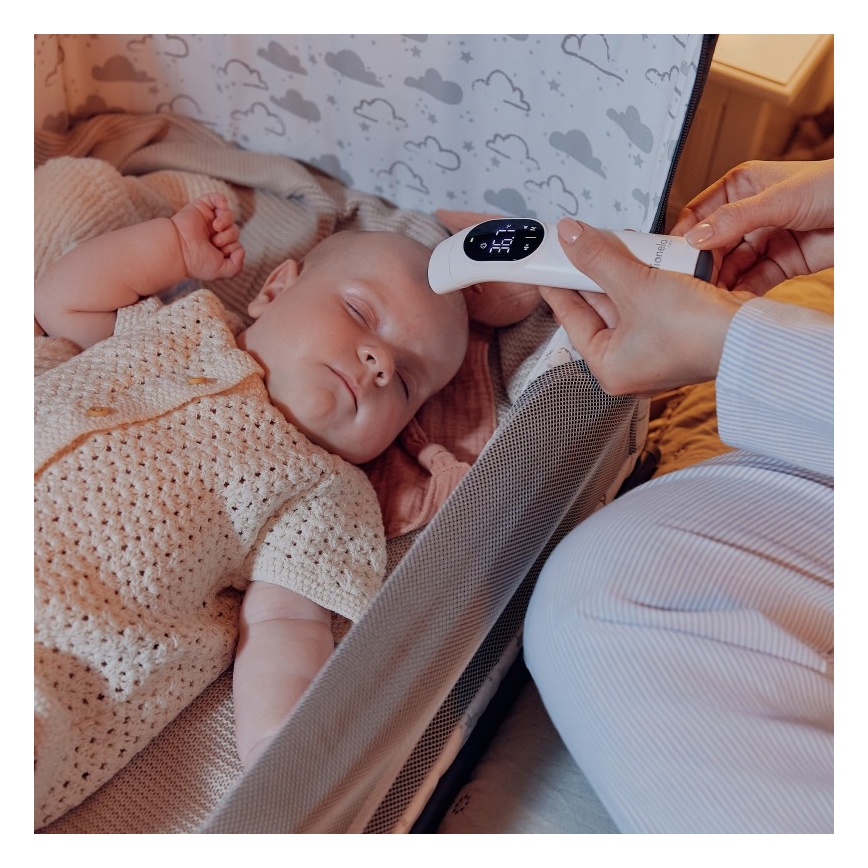 Lionelo - Infrarot-Fieberthermometer FEVERSCAN 2xAAA